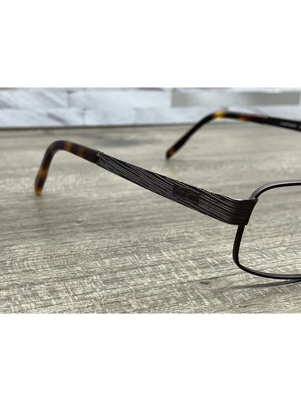 Maui Jim MJ-187-01M Castaway Men's 63[]17-130 Large Brown Sunglasses FRAME ONLY
